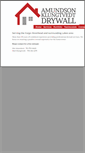 Mobile Screenshot of akdrywall.com